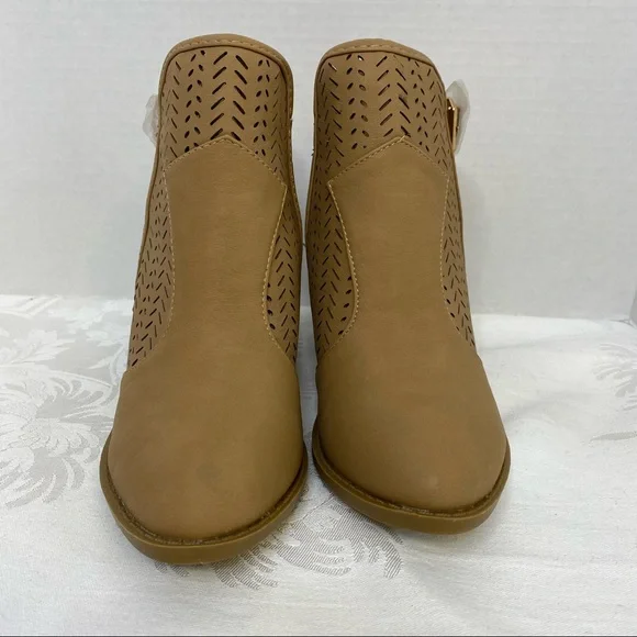 Top Moda Heel Bootie Boots Women's Size 8 - Picture 2 of 9